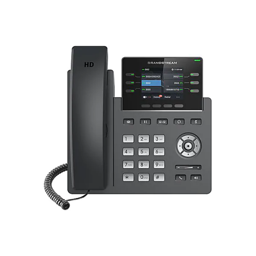Grandstream GRP2613 VoIP phone with caller ID/call waiting 3way