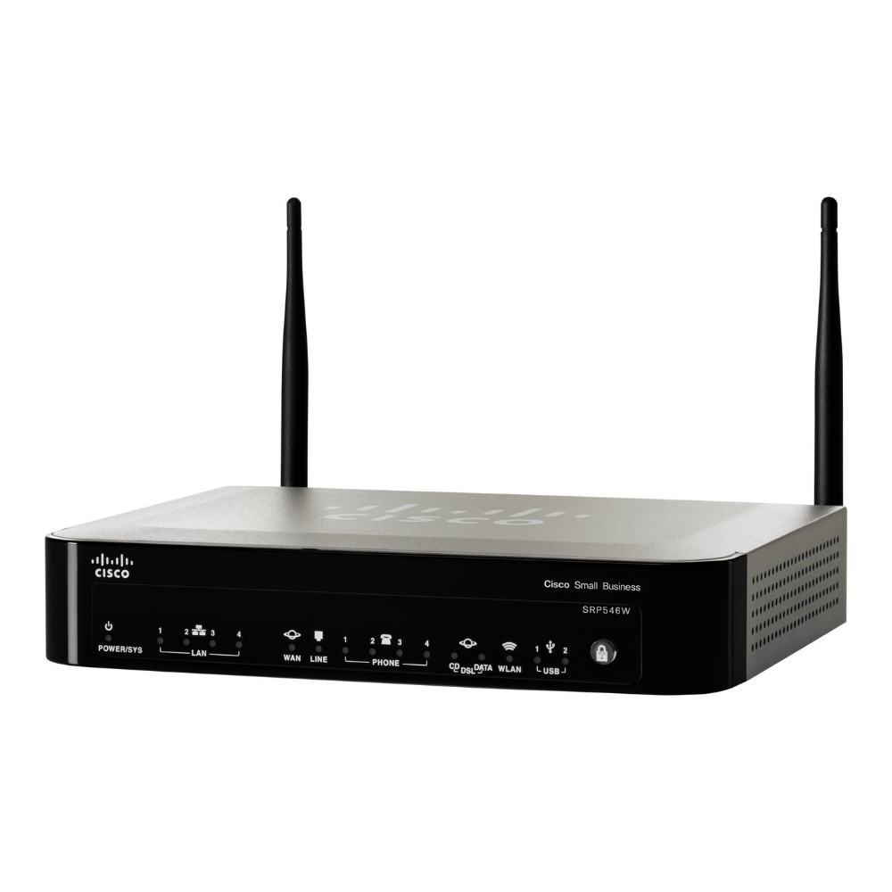 Cisco Small Business SRP541W - Wireless Router - 802.11b/g/n - Desktop - DVTECK - Cloud, & Digital Infrastructure Solutions